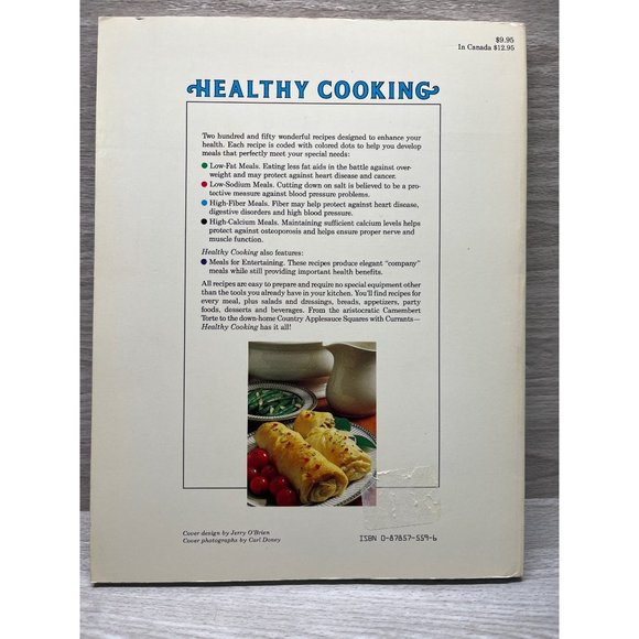Vintage Healthy Cooking Cookbook with Over 250 Recipes by Sharon Claessens 1985 - Picture 5 of 9